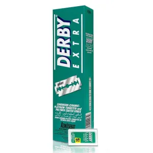 100 Derby Double-Edge Safety Razor Blades