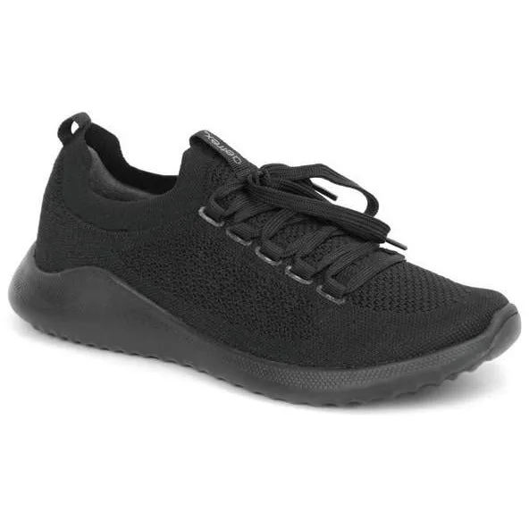 AETREX  Carly Lace Up - Black/Black