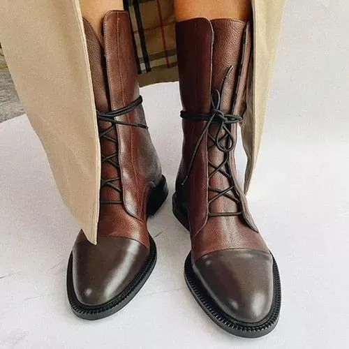 BETTE™ - ELEGANT LEATHER HEELED BOOTS