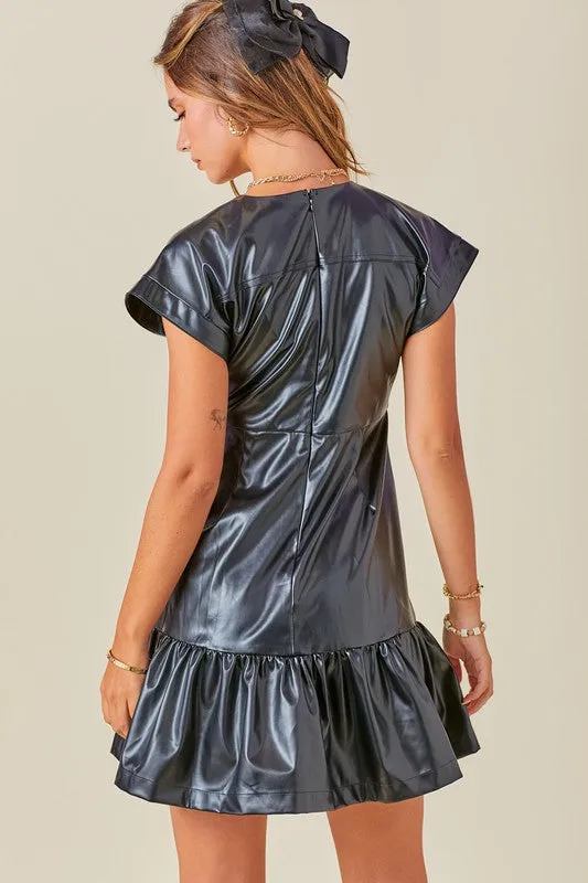 Black Diamond Vegan Black Dress