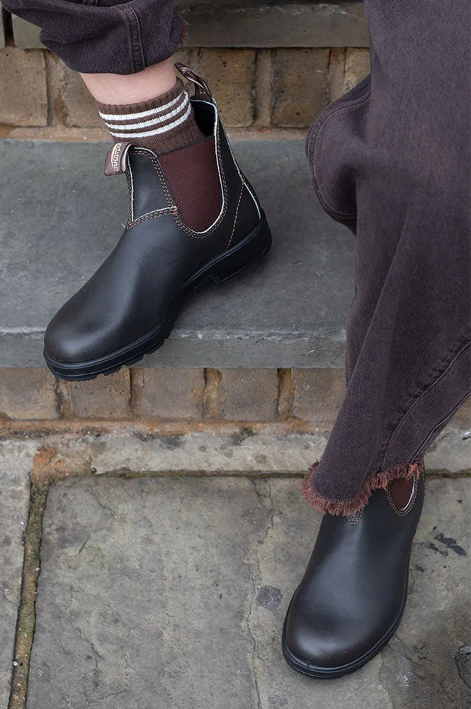 Blundstone 500 Stout Brown Leather Boots