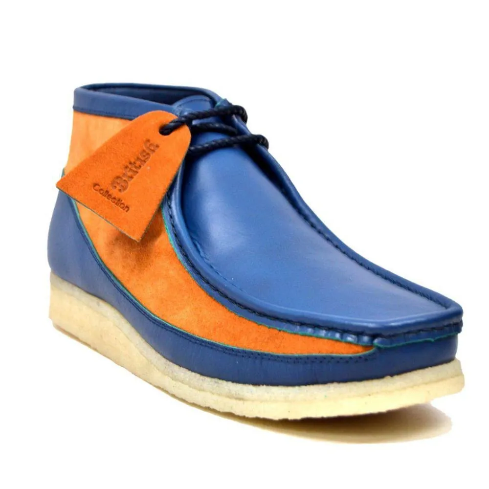 British Walkers Walker 100 Wallabee Boots Men's Leather and Suede Limited Edition High Tops