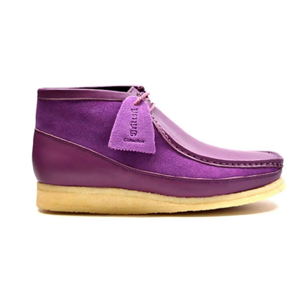 British Walkers Walker 100 Wallabee Boots Men's Leather and Suede Limited Edition High Tops