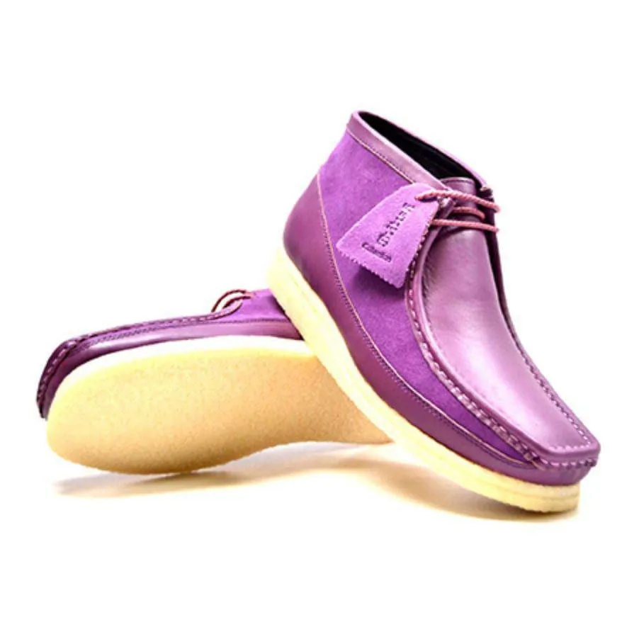 British Walkers Walker 100 Wallabee Boots Men's Leather and Suede Limited Edition High Tops