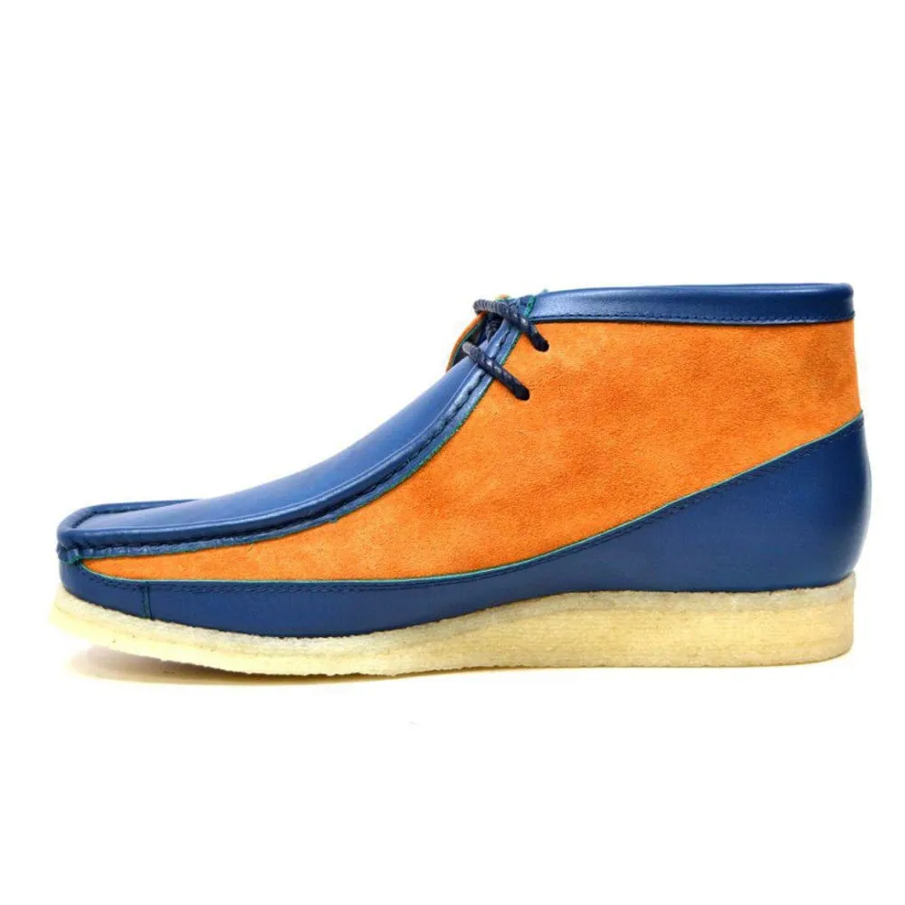British Walkers Walker 100 Wallabee Boots Men's Leather and Suede Limited Edition High Tops