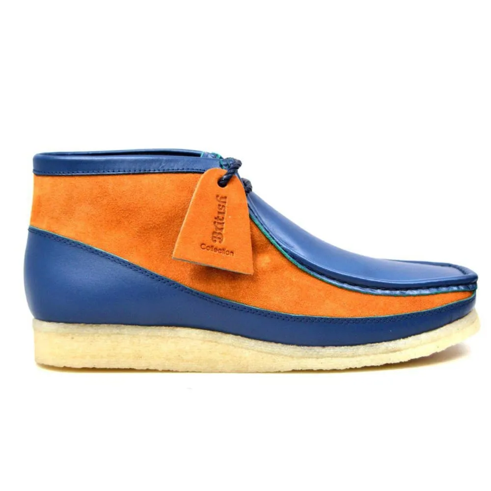 British Walkers Walker 100 Wallabee Boots Men's Leather and Suede Limited Edition High Tops