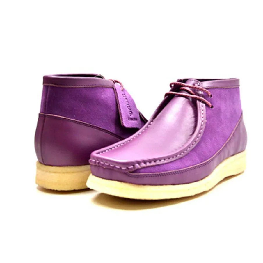 British Walkers Walker 100 Wallabee Boots Men's Leather and Suede Limited Edition High Tops
