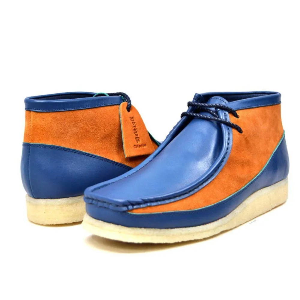 British Walkers Walker 100 Wallabee Boots Men's Leather and Suede Limited Edition High Tops