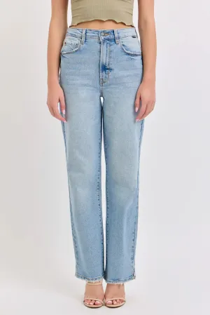 Cello Jeans Diana Super High Dad Jean w/Mini Slip  Vintage & Chic