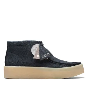 Clarks Originals Wallabee Cup Boot Men's Black Eco Leather s 26171995
