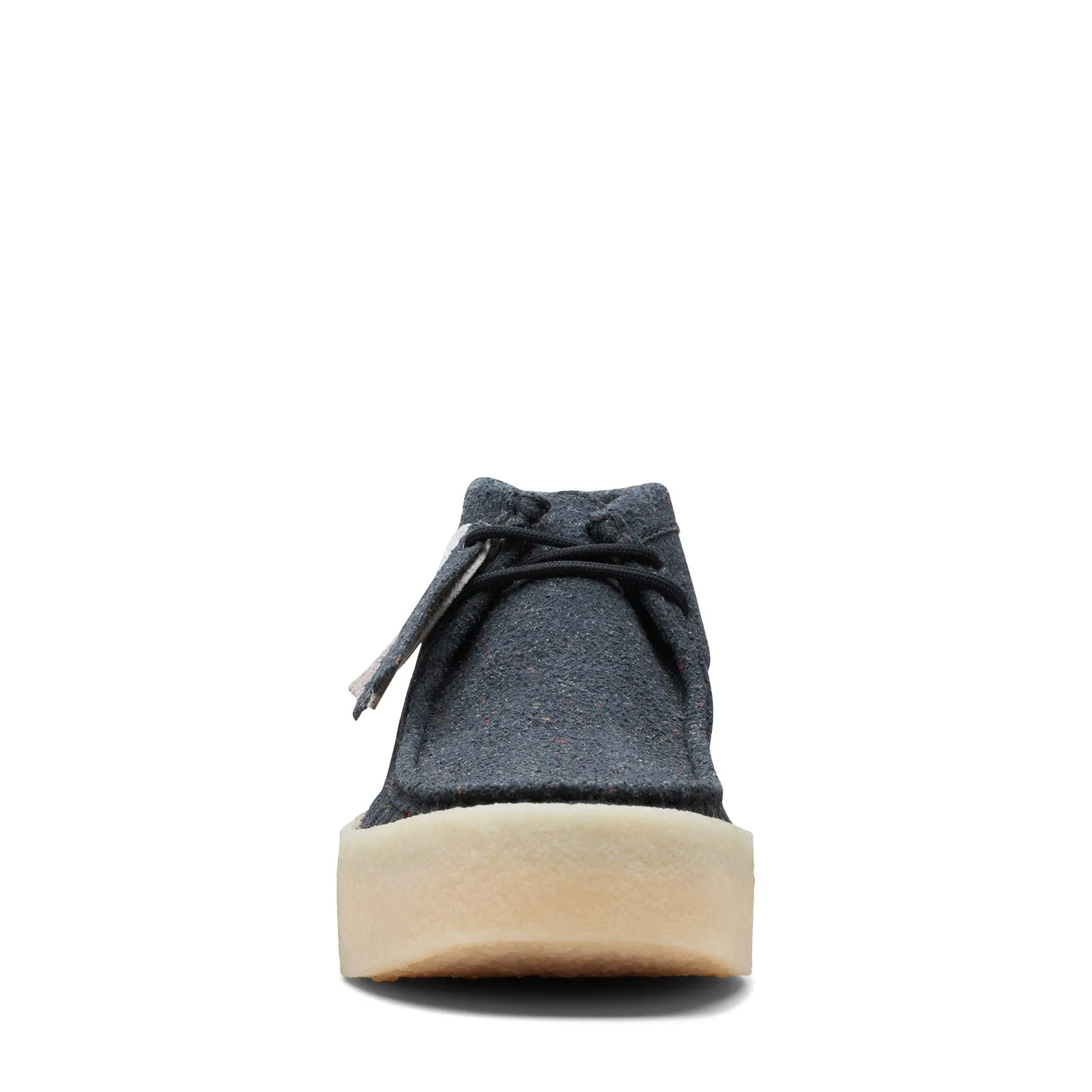 Clarks Originals Wallabee Cup Boot Men's Black Eco Leather s 26171995