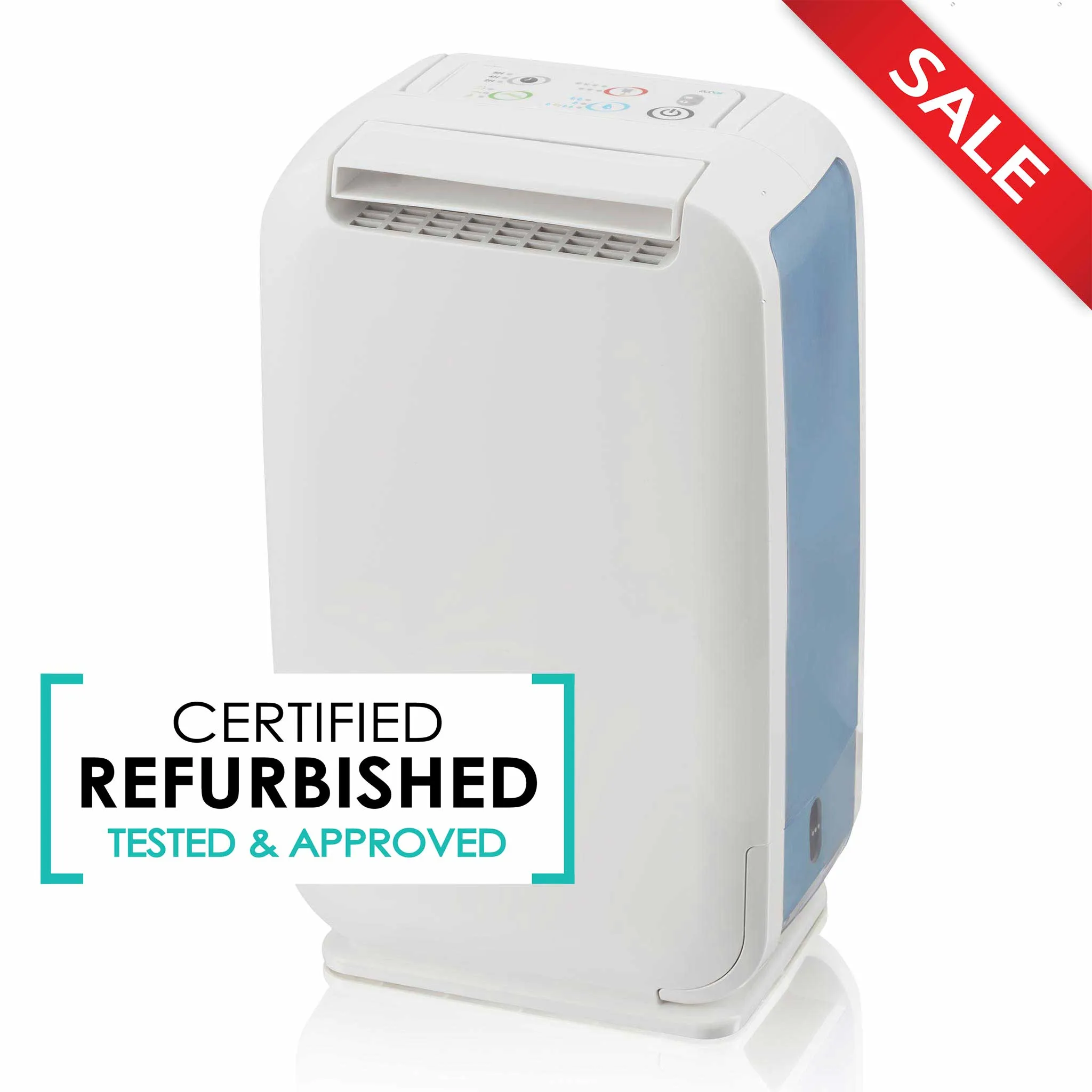 DD1 MINI Desiccant Dehumidifier with 4-in-1 Anti Allergy Filter 6L per day - Certified Refurbished - Good