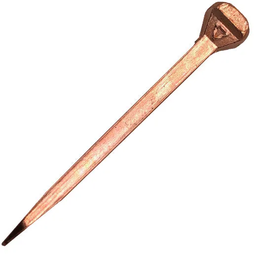 Delta Copper Coated City Head 5 Slim 250x12 Horse Nails      Nails
