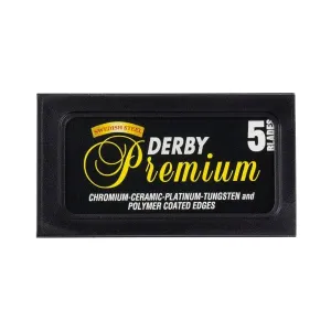 Derby Premium Double Edge Razor Blades