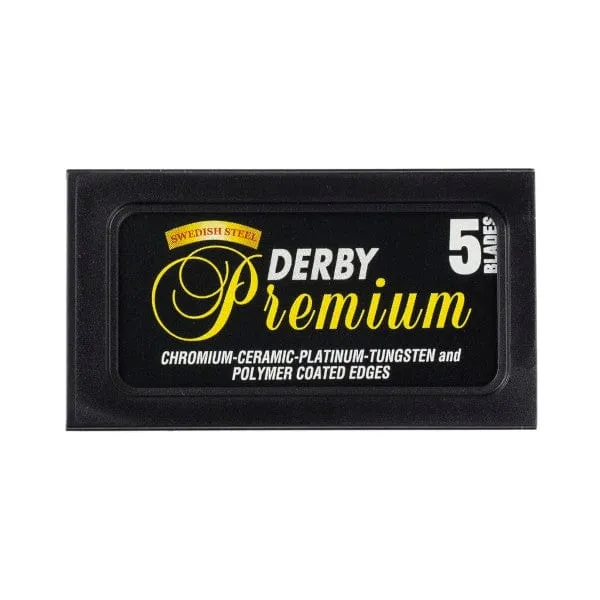 Derby Premium Double Edge Razor Blades