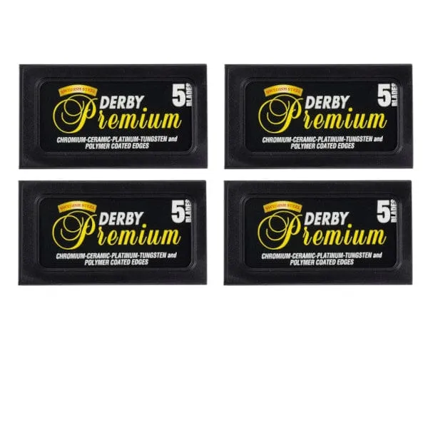 Derby Premium Double Edge Razor Blades