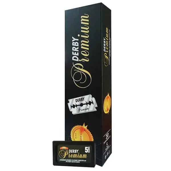Derby Premium Double Edge Razor Blades