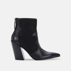 Dolce Vita Noraya Bootie Black Leather