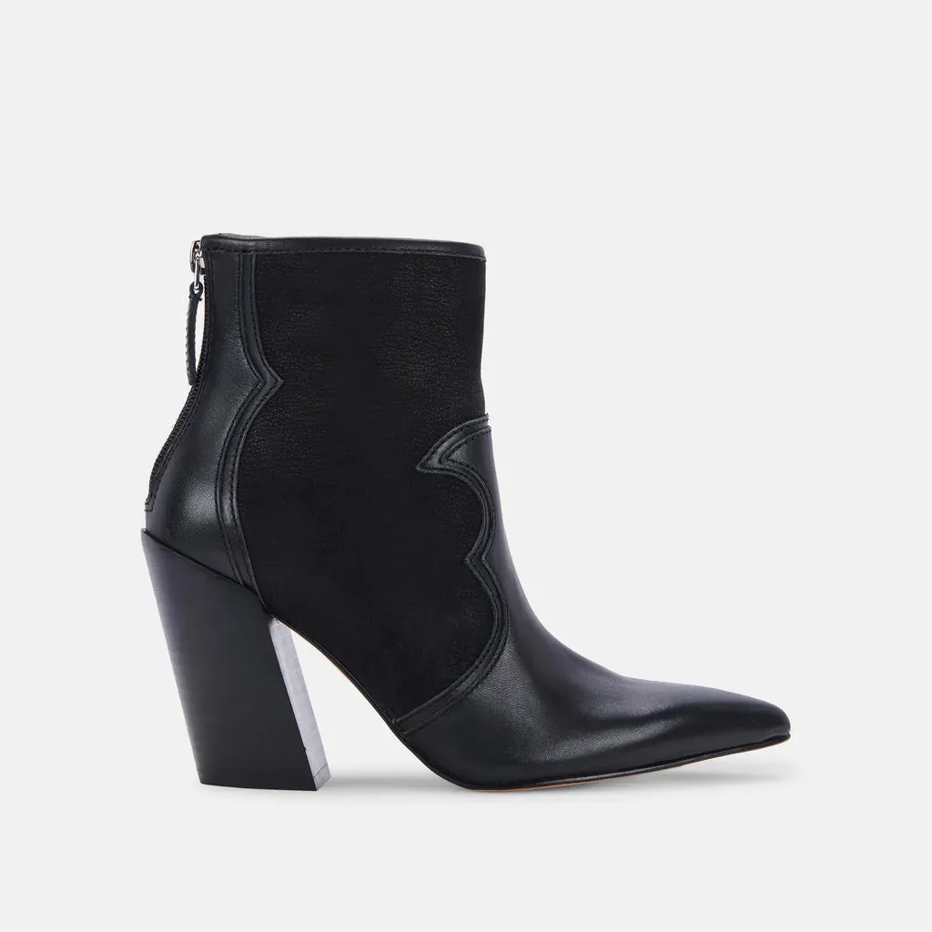 Dolce Vita Noraya Bootie Black Leather