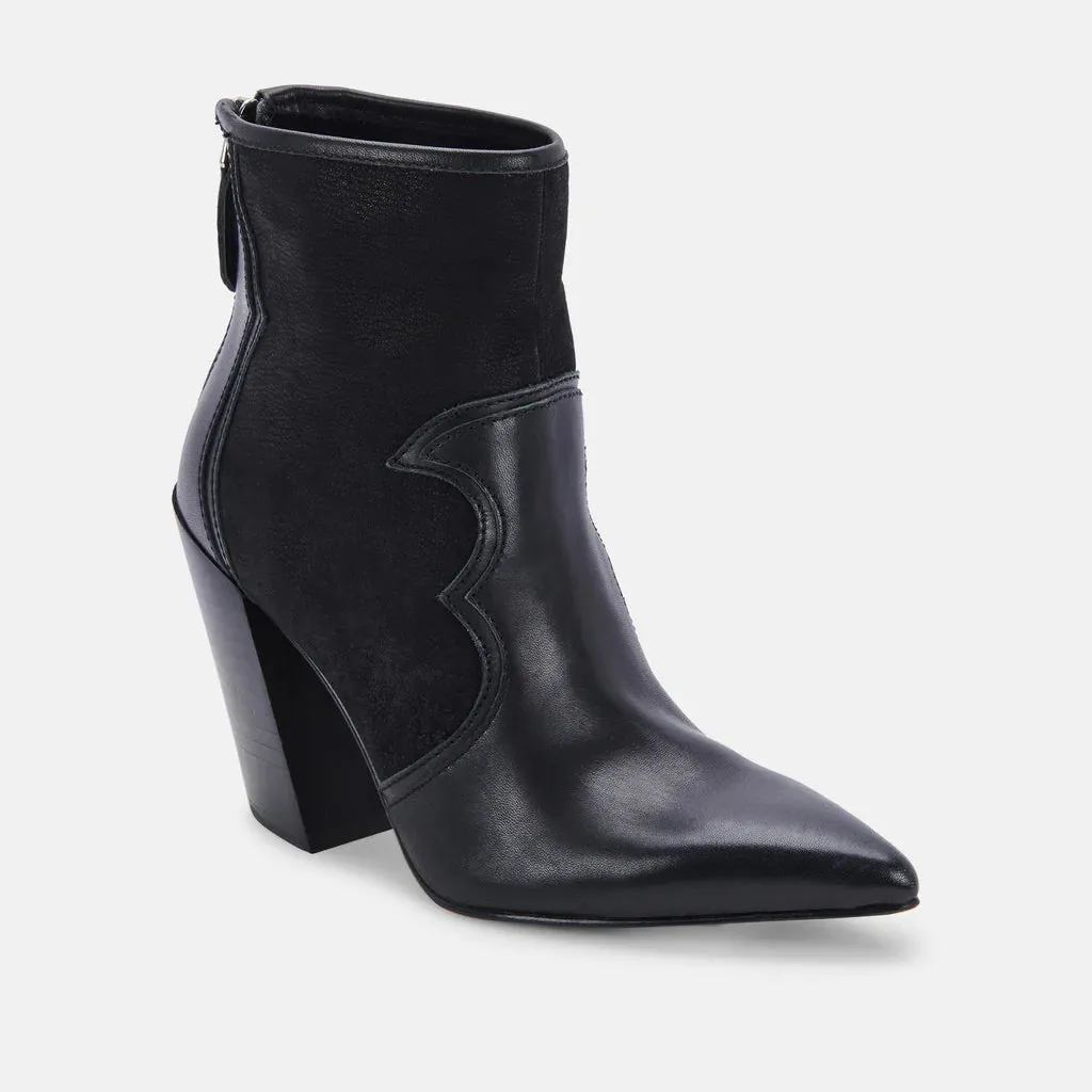 Dolce Vita Noraya Bootie Black Leather