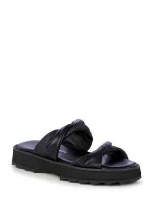 Emu Australia T Bamboo Black Sandals W12703 BLAK