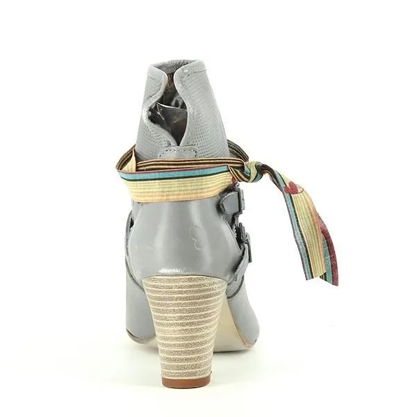 Felmini 8773 Grey Ankle Boots