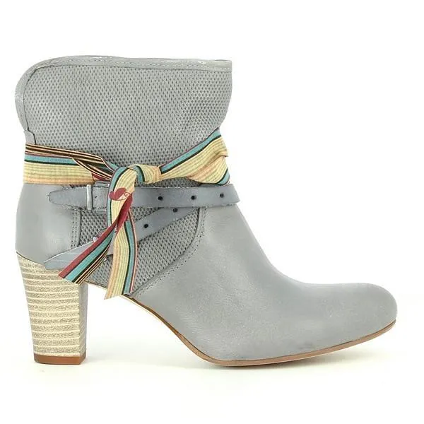 Felmini 8773 Grey Ankle Boots