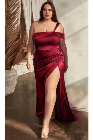 Ladivine CD327C - Cold Shoulder Sheath Dress