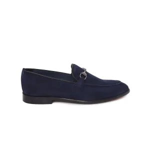 Men's Suede Calf Leather Handmade Moccasin M9010