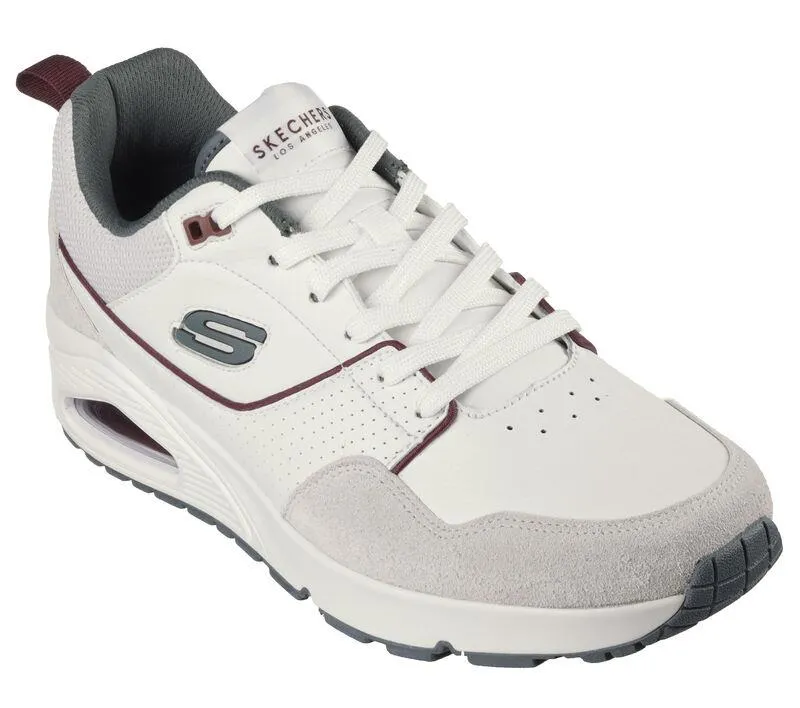 Men's Wide Fit Skechers 183020 Uno Retro One Trainers