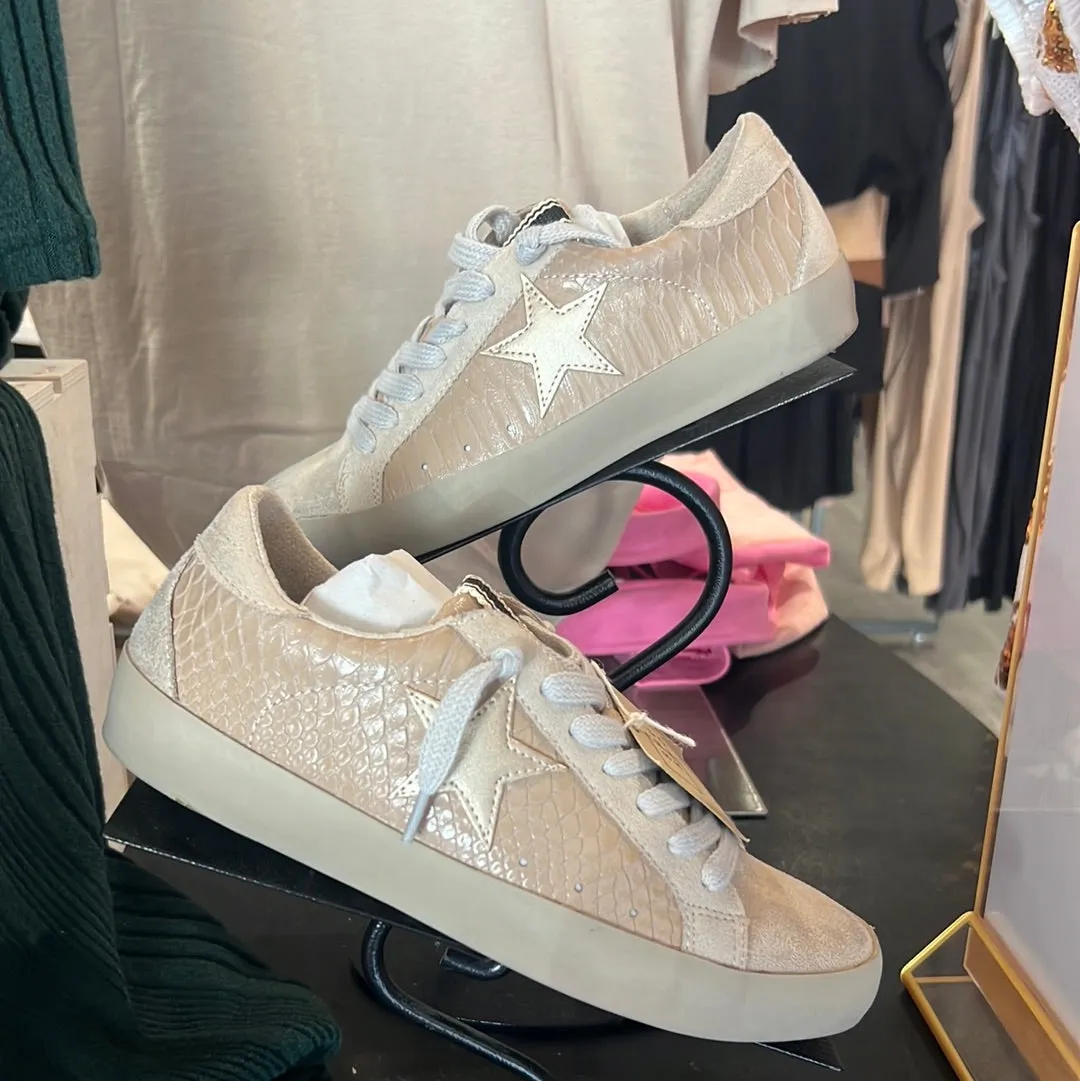 Paula Taupe Snake Tennie