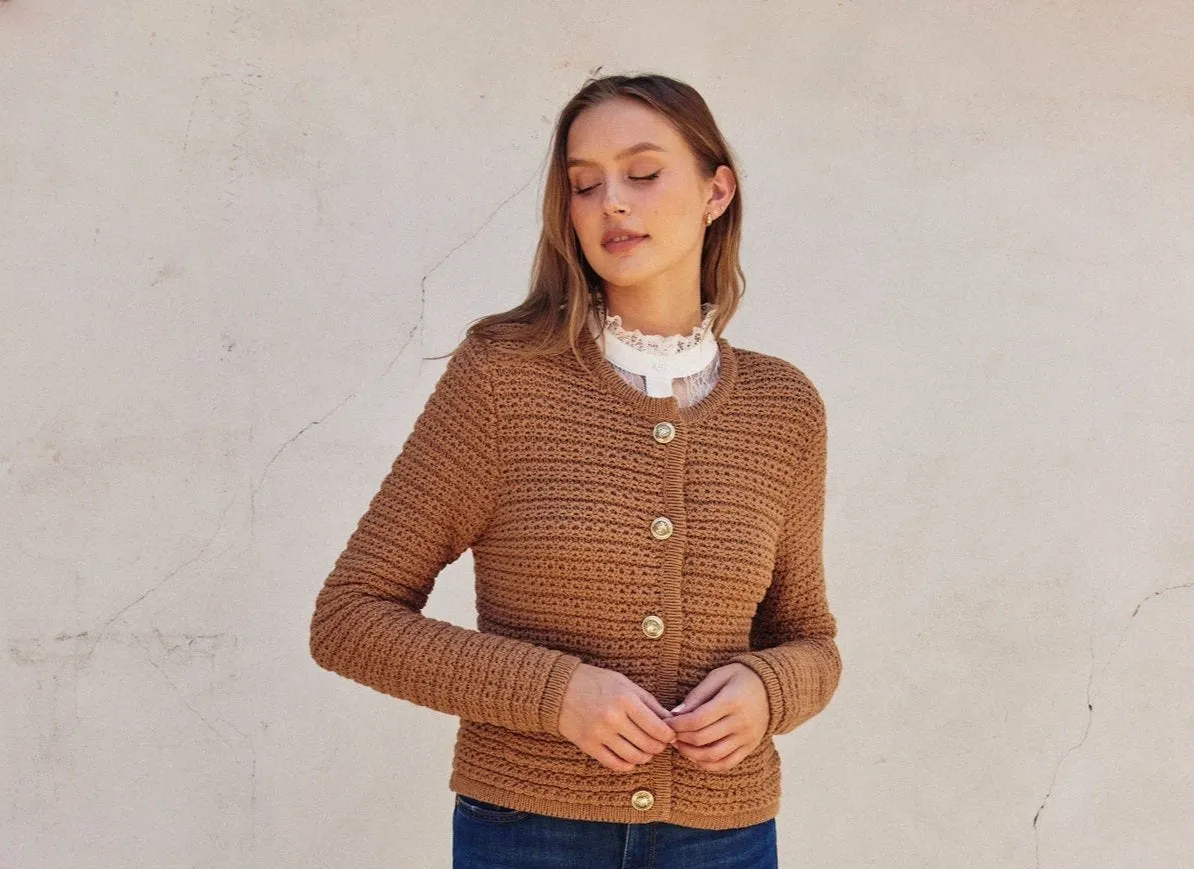 Refined Knitted Cardigan