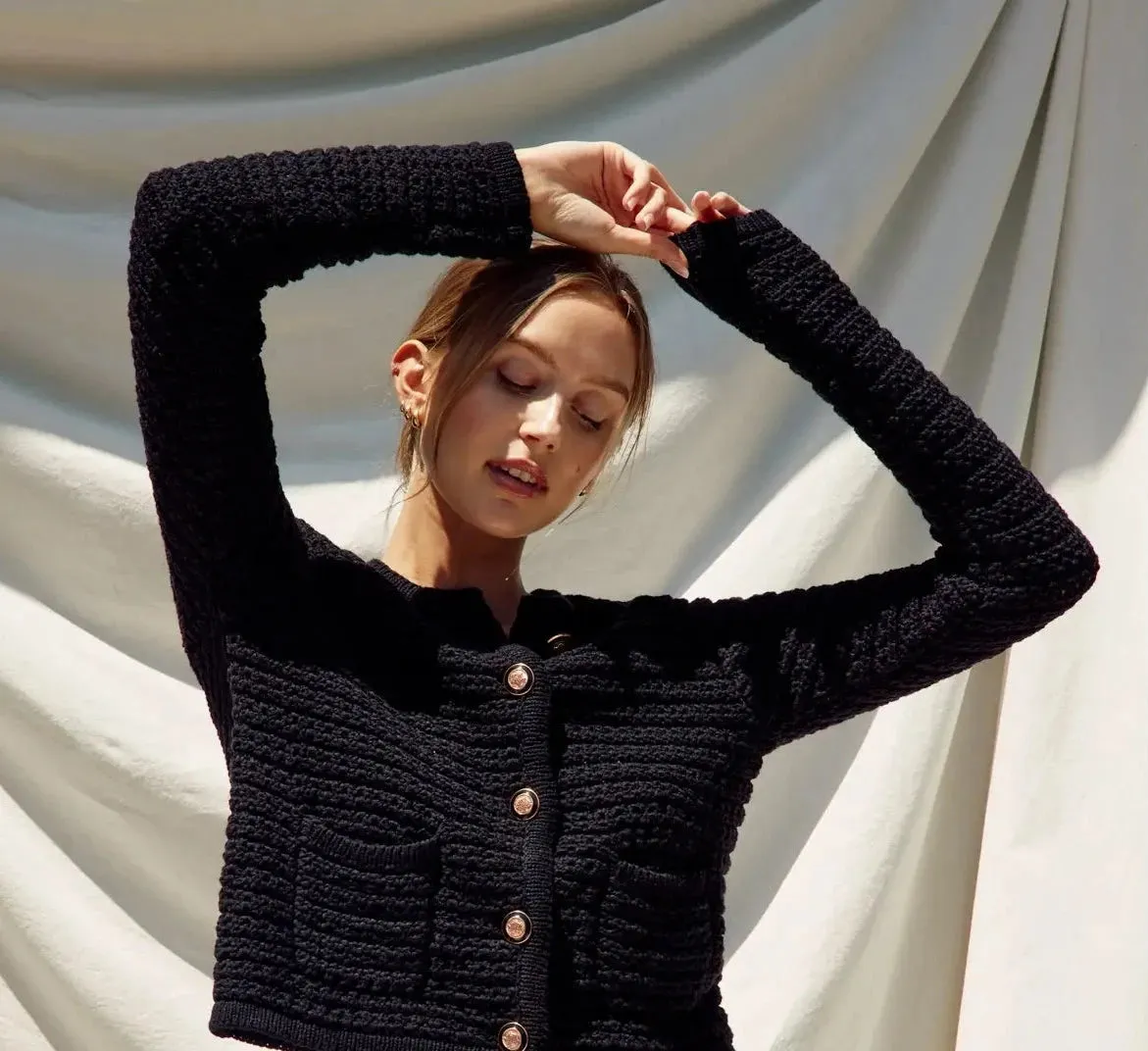 Refined Knitted Cardigan