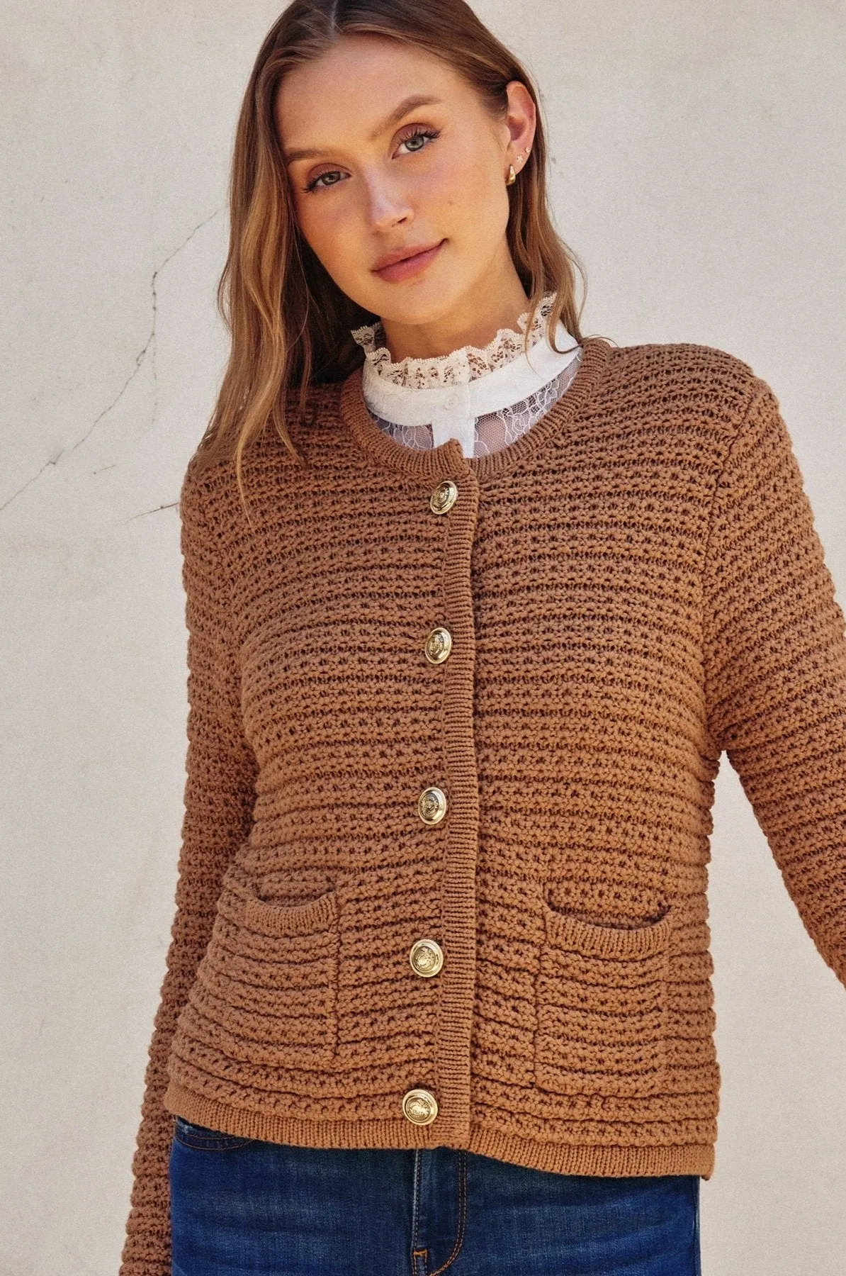 Refined Knitted Cardigan