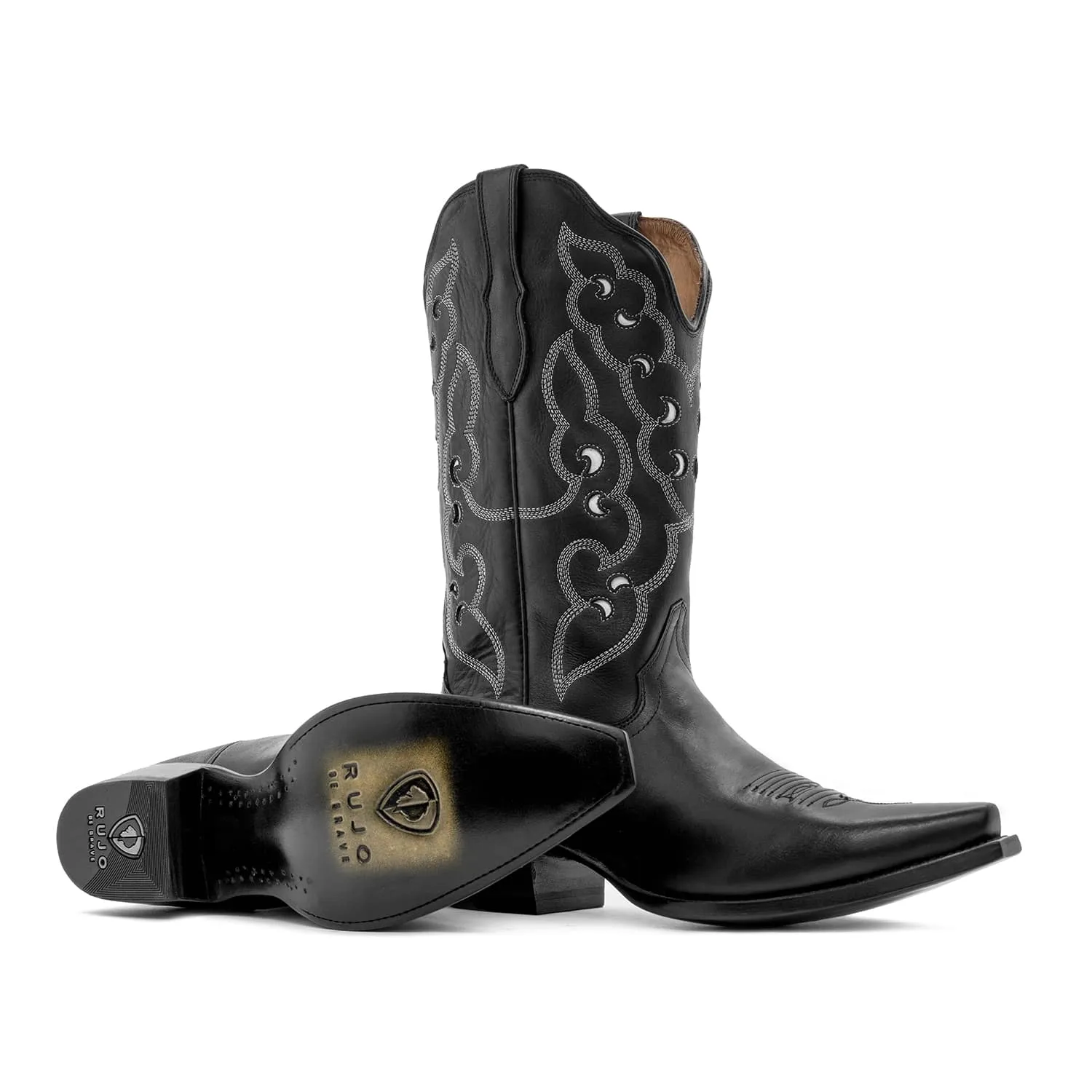 Rujo Boots Women's The Sister Onyx Caravan Calfskin Boots