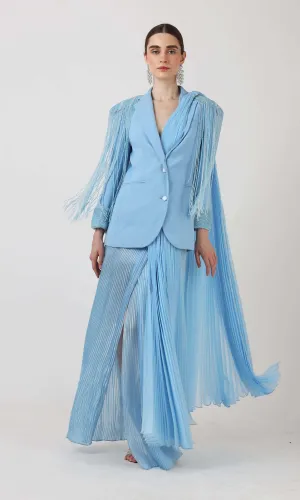 Sapphire Saree Blazer