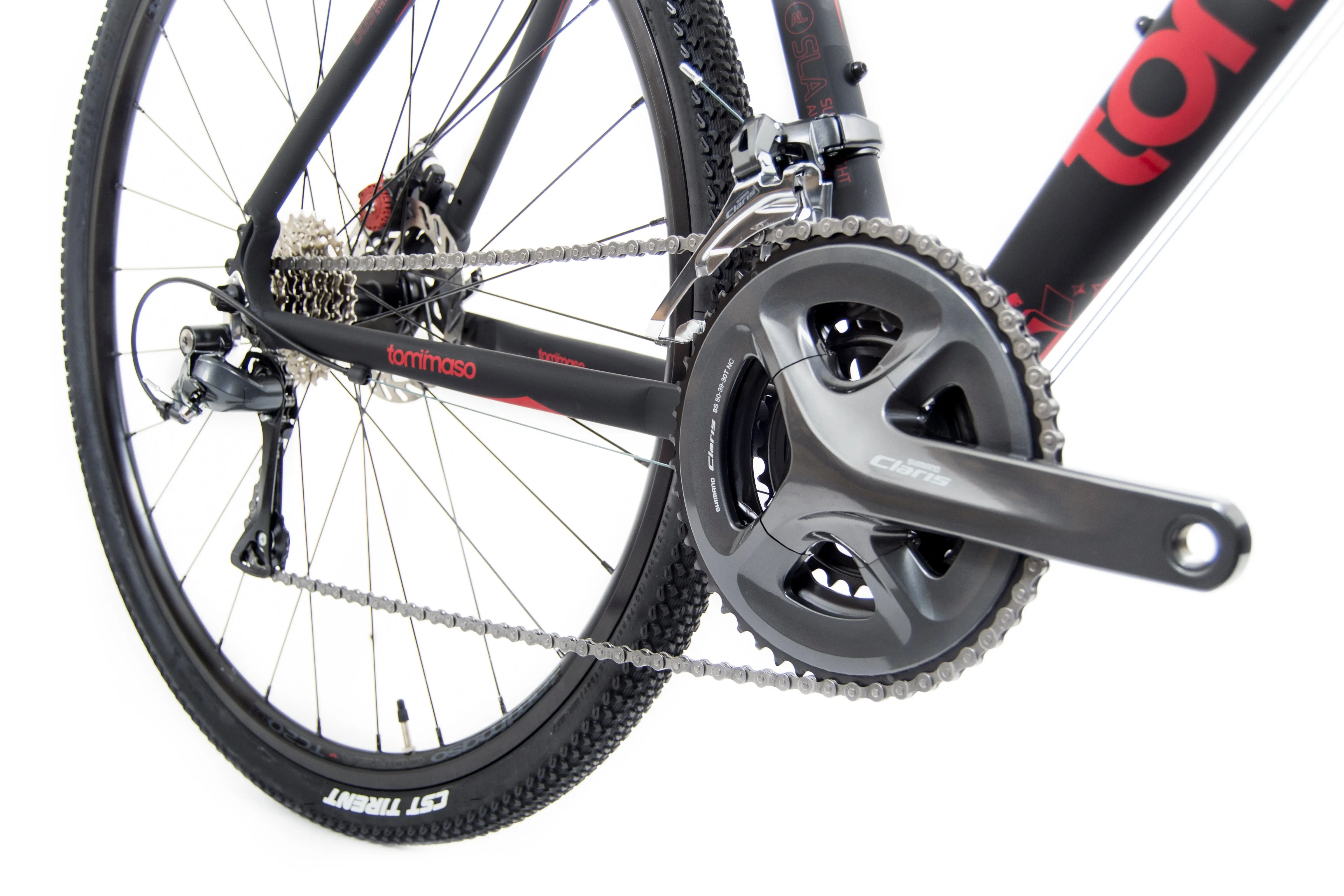 Sentiero - black/red WS