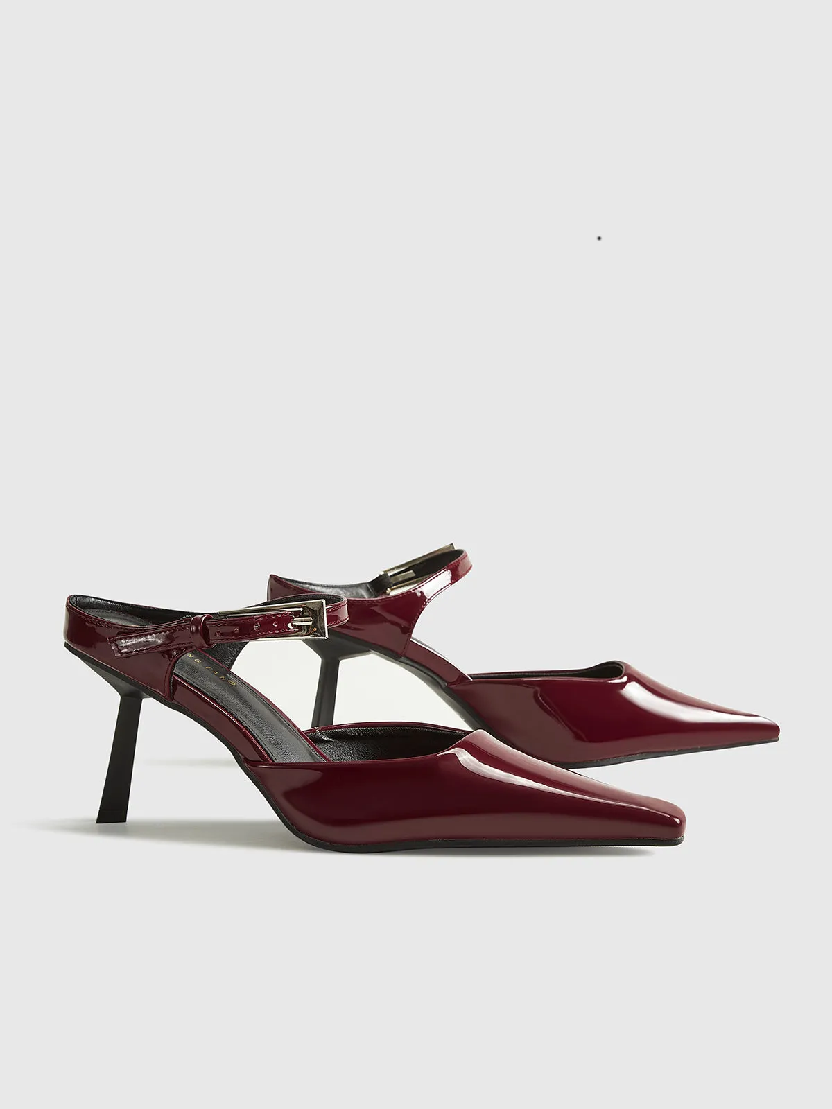 Sharp Slingback High Heel Shoes