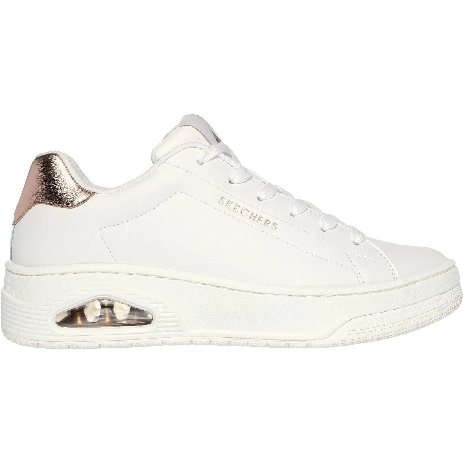 Skechers Women Trainers - Uno Court - Courted Air in 2 Colours, 3-8 - GAR177700