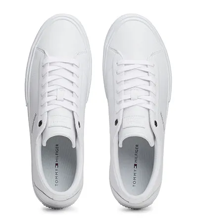 TOMMY HILFIGER HI VULC STREET WHITE