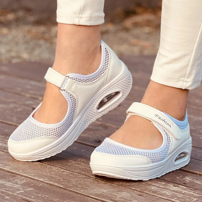 Vanccy Women Walking Nurse Shoes