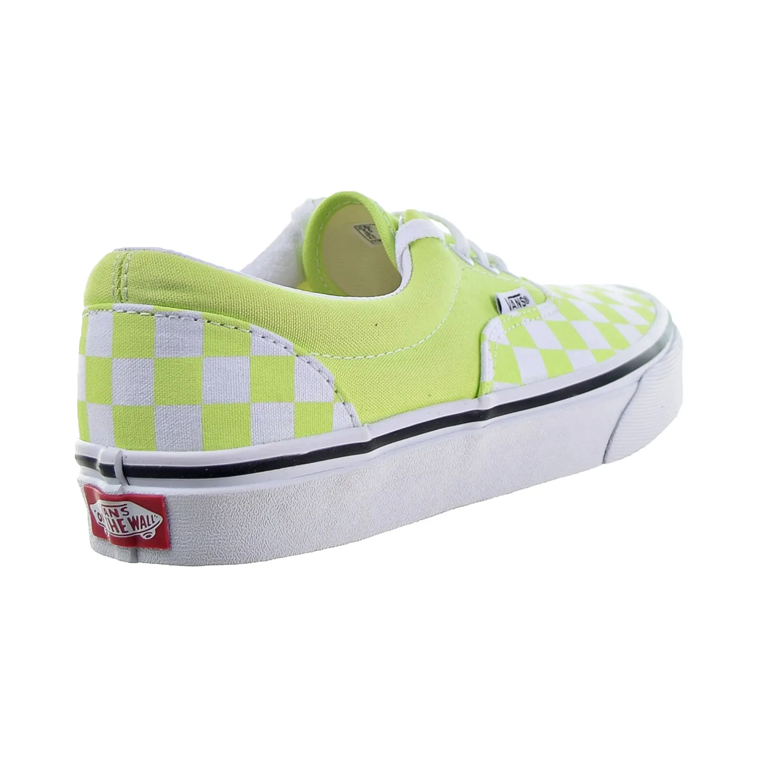 Vans Era Checkerboard Men's Shoes Sharp Green-True White