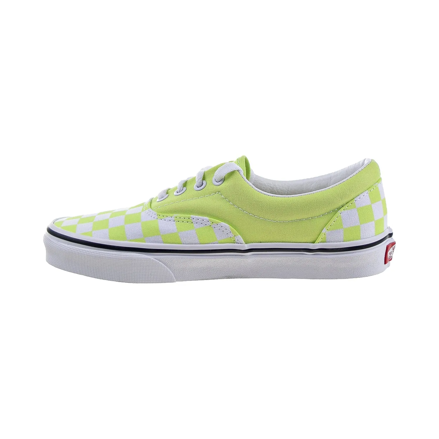 Vans Era Checkerboard Men's Shoes Sharp Green-True White