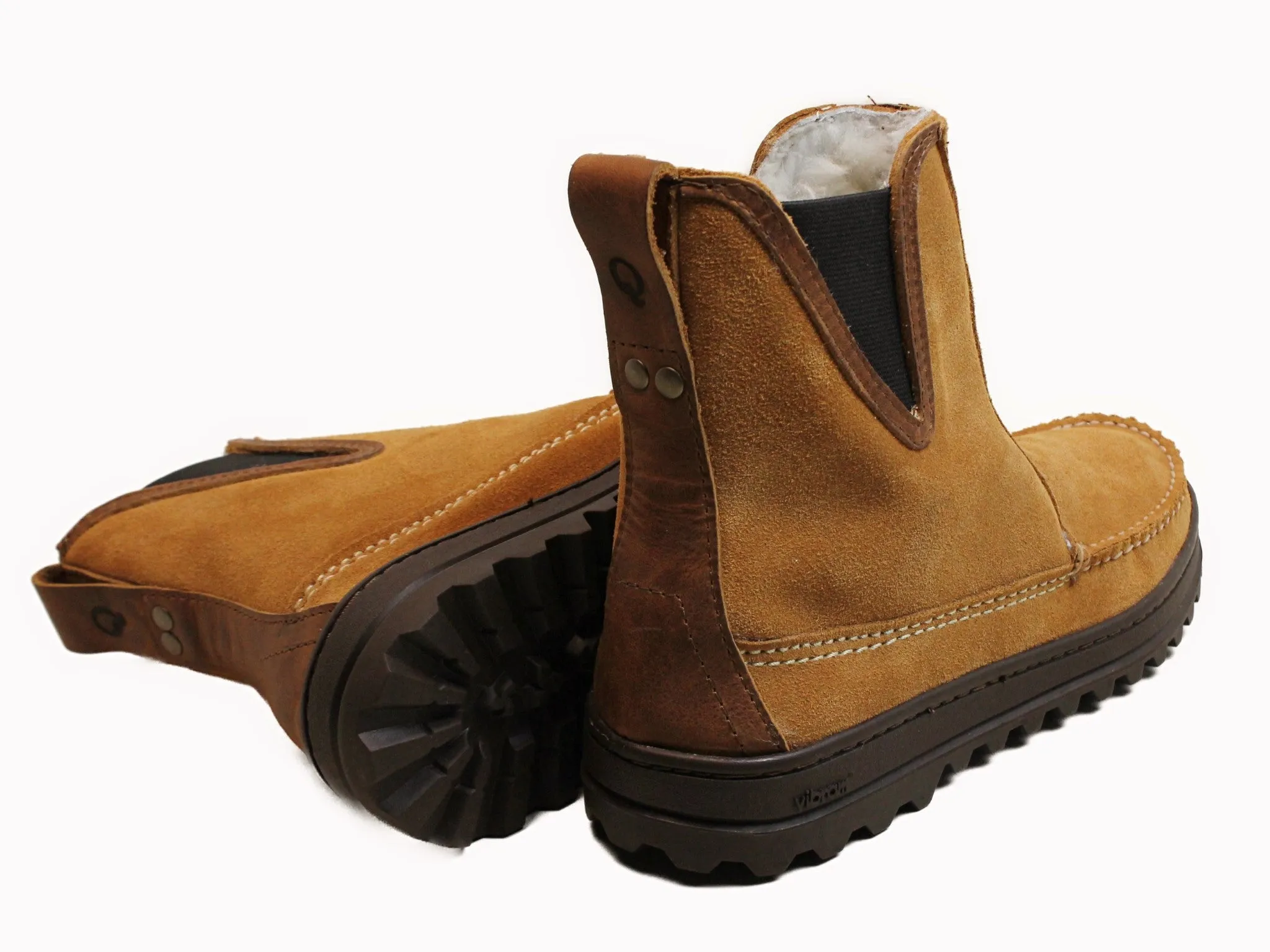 Women's Barn Boot: Toast Suede