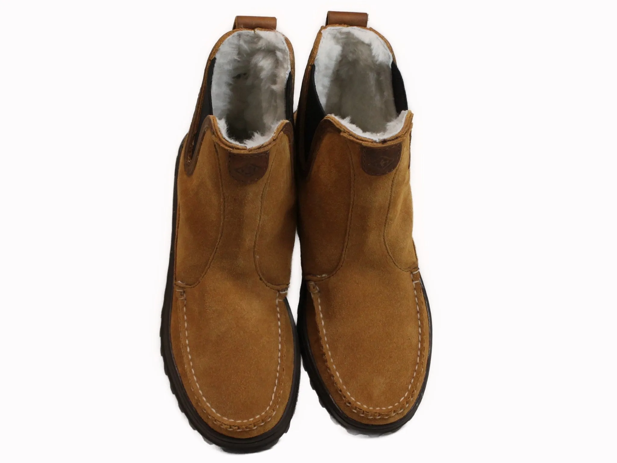 Women's Barn Boot: Toast Suede